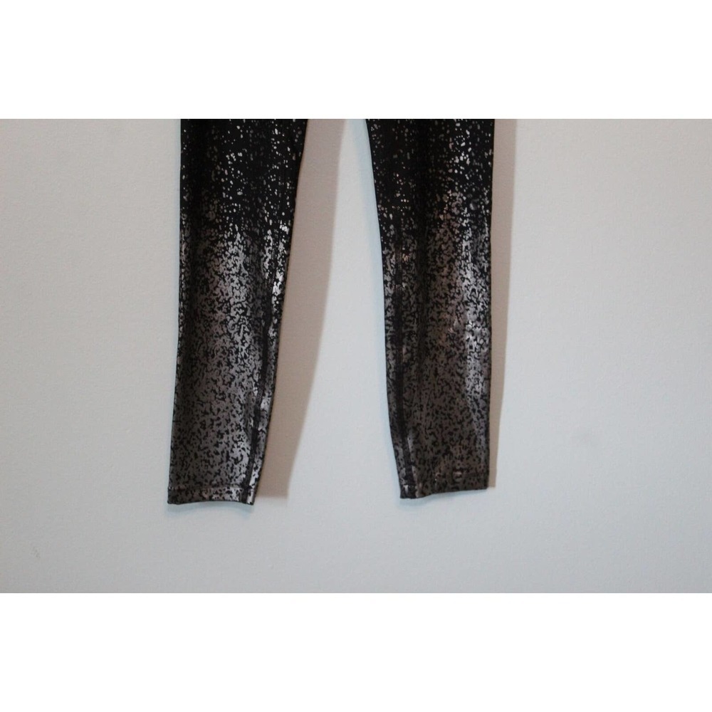 ✨2/$20 Beyond Yoga Alloy Ombre Speckled Midi Leggings Small Logo JLo Sparkle - Picture 5 of 16